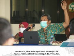 JALANI AUDIT TUSI OLEH ITJEN KEMENAG RI, IAIN KENDARI DINILAI BERHASIL