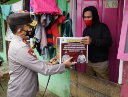 Kapolda Sultra Terjun Langsung Serahkan Bantuan PPKM di Kendari