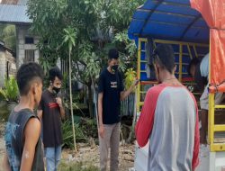 Relawan ASR Buton Utara Lakukan Bakti Sosial Perbaiki Kerusakan Jalan di Bangkudu