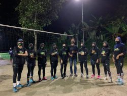Relawan ASR Kendari Ikuti Kejuaraan Bola Voli di Alebo