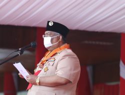 Gubernur Sultra Ali Mazi Terima Lencana Melati, Penghargaan Tertinggi Pramuka
