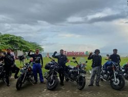 Jelang HUT RI Ke-76, Komunitas Pecinta Benelli Gelar Touring Kemerdekaan Kendari-Makassar