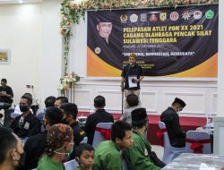 Kontingen Pencak Silat Sultra Bertolak ke PON Papua