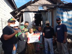 Relawan ASR dan Gerindra Wakatobi Serahkan Bantuan Bedah Rumah di Mola Bahari