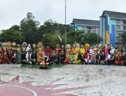 Kontingen IAIN Kendari Tampilkan Ragam Seni Budaya Sultra di PWN-PTK Palembang