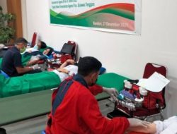 Kanwil Kemenag Sultra Gelar Donor Peringati HAB, 37 Kantong Darah Berhasil Terkumpul