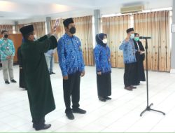 Kaper BKKBN Sultra Lantik Tiga Pejabat Fungsional Penata KKB