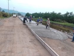 Bukti Komitmen Terhadap Masyarakat, PT VDNIP Bangun 15 kilometerJalan Beton dan 20 Jembatan