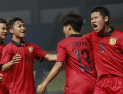 Mengejutkan, Laos Kalahkan Thailand 2:0 disemifinal AFF U-19 2022