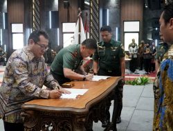 Penandatanganan Kerja Sama Antara SMSI Dengan TNI AD Bentuk Sinergi dalam Menjaga NKRI  