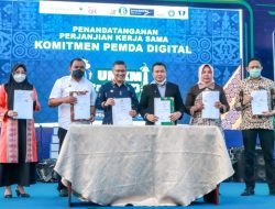 Wali Kota Kendari Tandatangani Kerjasama Percepatan Elektronifikasi Transaksi Pemda