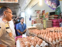 Pastikan Stok Pangan Aman, Wali Kota Kendari Kunjungi Pasar Baruga