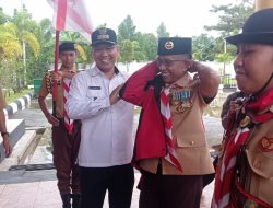Lepas Kontingan Jambore Nasional, Wali Kota Kendari Minta Jaga Nama Baik Daerah