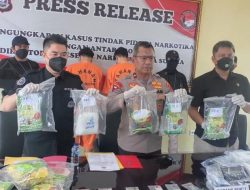 Edarkan 5,2 Kilogram Sabu, Dua Mahasiswa di Kendari Ditangkap Polisi