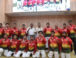 Lepas Kontingen Shorinji Kempo Berlaga Pada Kejurnas di Solo, Berikut Harapan Wali kota Kendari