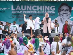 Ribuan Ibu-ibu di Gresik Dukung Gus Muhaimin jadi Presiden 2024