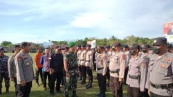 Berikut Persiapan Pengamanan Jelang Kunjungan Presiden Di Baubau
