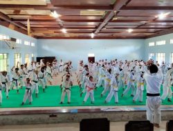 Jelang UKT,  Ratusan Atlet Shorinji Kempo Kendari Ikuti Gashuku