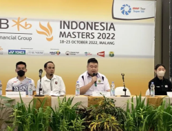 Turnamen Bulu Tangkis Indonesia Masters 2022 Diikuti 259 Pemain