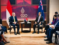 Jokowi Apresiasi Dukungan Australia untuk G20 Indonesia