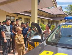 Polres Konsel Dapat Bantuan Mobil Patroli dari Pemkab Konsel
