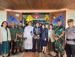 Pj Wali Kota Kendari bersama Forkopimda Pantau Pengamanan Natal di Sejumlah Gereja