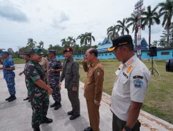 Bupati Konsel Sambut Kedatangan Kasad Jenderal TNI Dudung Abdurrahman di Lanud Haluoleo
