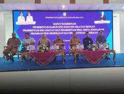 Pemkab Konsel Bangun Sinergitas Pembangunan Bersama Pemdes untuk Pengentasan Kemiskinan