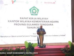 Buka Rakerwil Kemenag Sultra, Ini Harapan Gubernur Ali Mazi 