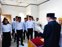 10 Anggota Panwaslu Kelurahan di Kecamatan Andoolo Resmi Dilantik