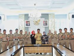 Pj Walikota Kendari Terima Kunjungan Dosen Bersama 16 Praja IPDN