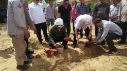 Ketum PB Perkemi Meletakkan Batu Pertama Pembangunan Honbu Pusdiklat Shorinji Kempo di Kendari
