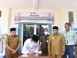 PT Vale serah Terima Renovasi PKM Bahomotefe ke Pemda Morowali