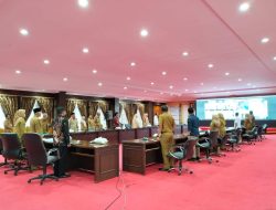 Pemprov Sultra Ikuti Rakor Inflasi yang Diselenggarakan Kemendagri secara Virtual