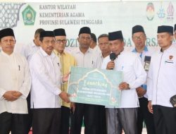 Pekan ke-84, Kakanwil Kemenag Sultra Launching Gerakan Kemenag Sultra Berkurban