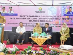 Asisten II Buka Rakor dan Sinkronisasi Data Statistik Sektoral Lingkup Pemrov Sultra