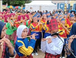 Gelar Lomba Di Moment HUT, Strategis Pemkot Kendari Kembangkan Seni Budaya Lokal Musik Bambu