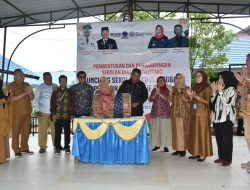 Staf Ahli Walikota Kendari Resmikan SMPN 2 Kendari sebagai Piloting Program Sekolah Inklusif