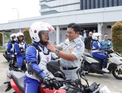 Jasa Raharja Perkuat Implementasi Program TJSL dengan Kegiatan Safety Riding bersama Astra Honda Motor dan Institut Transportasi dan Logistik Trisakti