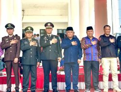 Momentum Peringatan Bhayangkara ke-77, Bupati dan Kapolres Serukan Pesan Pemilu Damai di Konawe