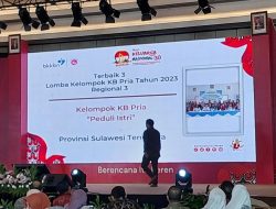 Kelompok KB Pria Peduli Istri Asal Konawe Juara III Lomba KB Pria 2023