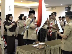 Satuan Karya Pramuka Bakti Husada Kantor KKP Kelas II Kendari Periode 2023-2028 Resmi Dilantik