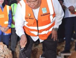 Gubernur Ali Mazi Lakukan Peletakan Batu Pertama Pembangunan Gedung Poliklinik dan Menajemen RSJ Sultra 