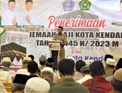Pj Wali Kota Kendari Terima Jemaah Haji 1445 Hijriah