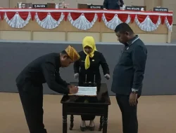 Rapat Paripurna, DPRD Kota Kendari Setujui Penetapan KUA PPAS APBD 2024