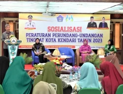 Sekda Kota Kendari Membuka Sosialisasi Tindak Pidana Kekerasan Seksual