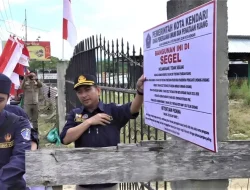 Pemkot Kendari Bersama Forkopimda Lakukan Penertiban di Jalan ZA Sugianto