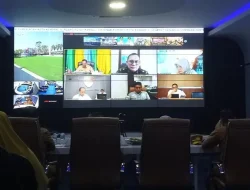 Pj Wali Kota bersama TPID Kota Kendari Ikuti Rakor Pengendalian Inflasi yang Digelar Kemendagri