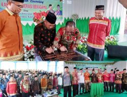 Kakanwil Kemenag Sultra Launching Kampung Moderasi Beragama di Muna Barat