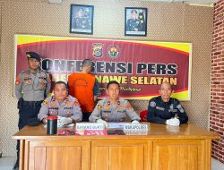 Diduga Edarkan Sabu, Warga Desa Tombekuku Ditangkap Satnarkoba Polres Konsel